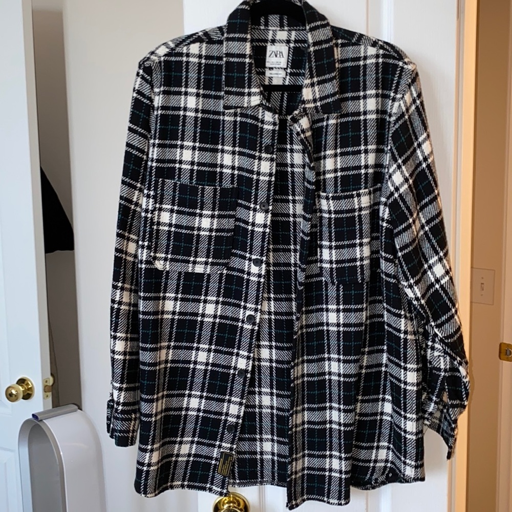 Zara men’s flannel size L